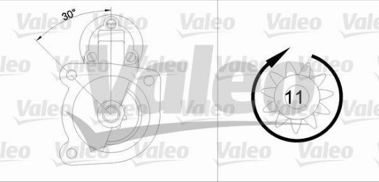Obrázok żtartér VALEO  RE-GEN REMANUFACTURED 455622