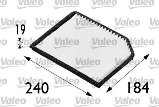 Obrázok Filter vnútorného priestoru VALEO  ESSENTIAL 698173