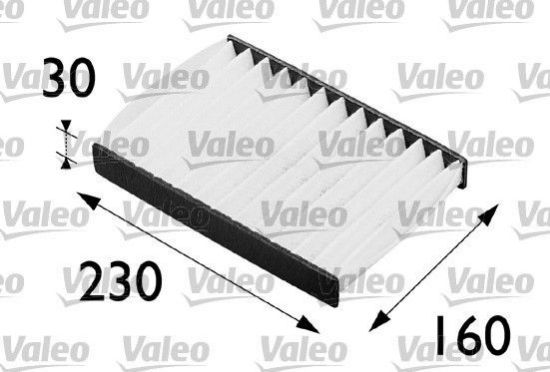 Obrázok Filter vnútorného priestoru VALEO  ESSENTIAL 698255