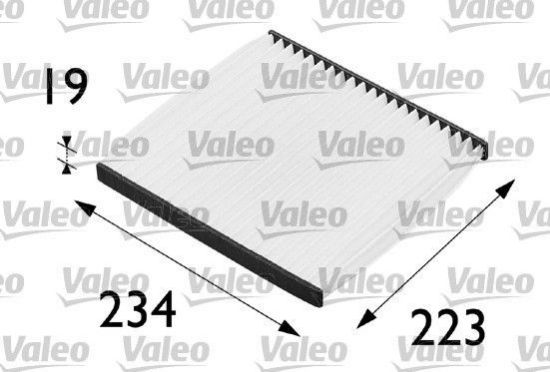 Obrázok Filter vnútorného priestoru VALEO  ESSENTIAL 698279