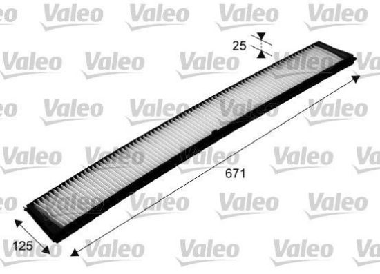 Obrázok Filter vnútorného priestoru VALEO  ESSENTIAL 698489