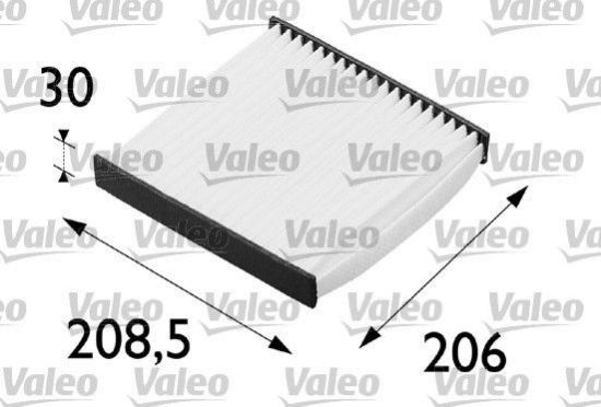 Obrázok Filter vnútorného priestoru VALEO  ESSENTIAL 698594