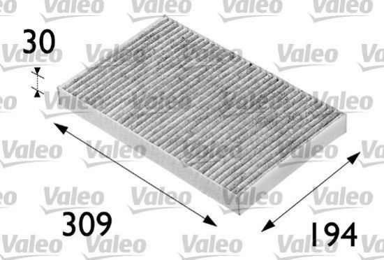 Obrázok Filter vnútorného priestoru VALEO  PROTECT 698682