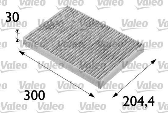 Obrázok Filter vnútorného priestoru VALEO  PROTECT 698683