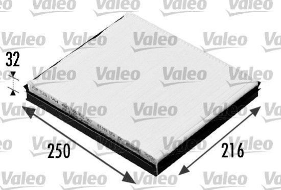 Obrázok Filter vnútorného priestoru VALEO  ESSENTIAL 698685
