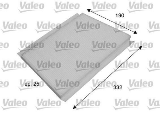 Obrázok Filter vnútorného priestoru VALEO  ESSENTIAL 698701