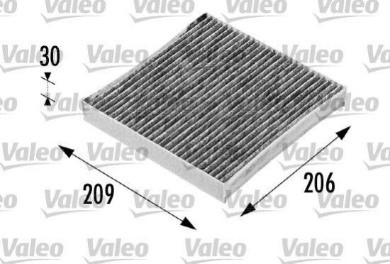 Obrázok Filter vnútorného priestoru VALEO  PROTECT 698715