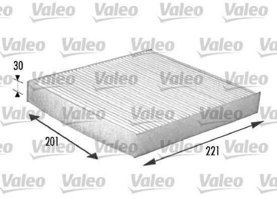 Obrázok Filter vnútorného priestoru VALEO  ESSENTIAL 698734