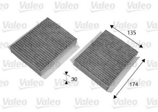 Obrázok Filter vnútorného priestoru VALEO  PROTECT 698747