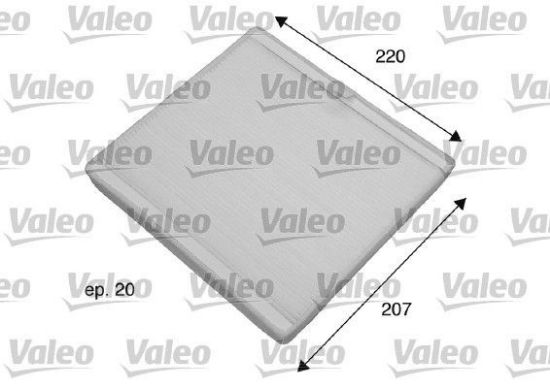 Obrázok Filter vnútorného priestoru VALEO  ESSENTIAL 698769