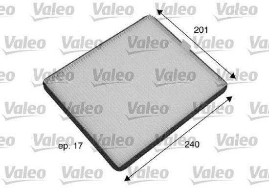 Obrázok Filter vnútorného priestoru VALEO  ESSENTIAL 698773