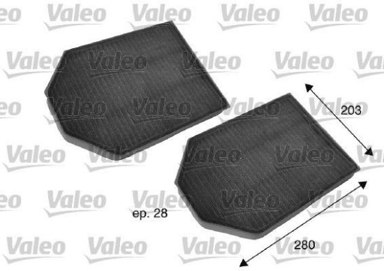 Obrázok Filter vnútorného priestoru VALEO  PROTECT 698791