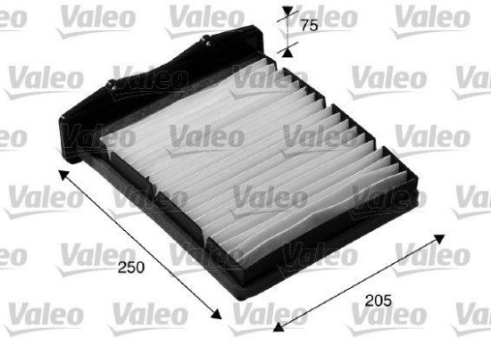 Obrázok Filter vnútorného priestoru VALEO  ESSENTIAL 698817