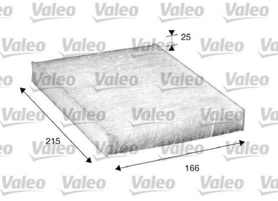 Obrázok Filter vnútorného priestoru VALEO  ESSENTIAL 698867