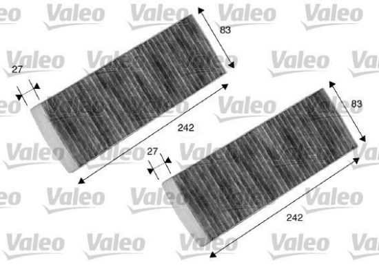 Obrázok Filter vnútorného priestoru VALEO  PROTECT 698873