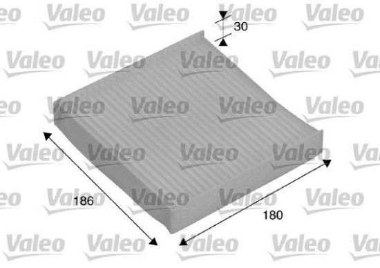 Obrázok Filter vnútorného priestoru VALEO  ESSENTIAL 698886