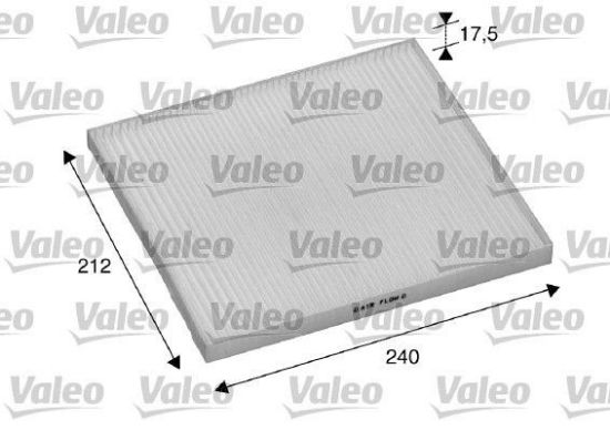 Obrázok Filter vnútorného priestoru VALEO  ESSENTIAL 698895