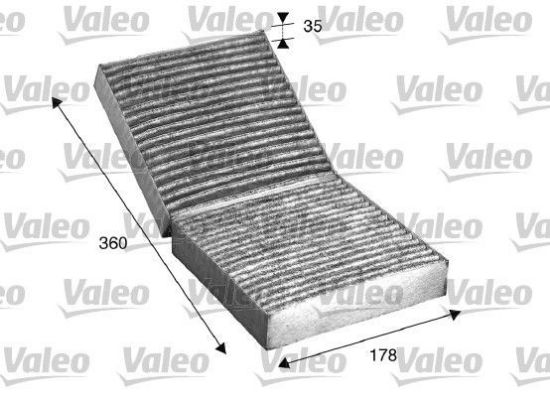 Obrázok Filter vnútorného priestoru VALEO  PROTECT 715508