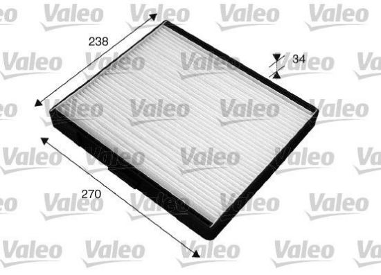 Obrázok Filter vnútorného priestoru VALEO  ESSENTIAL 715517