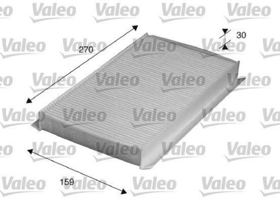 Obrázok Filter vnútorného priestoru VALEO  ESSENTIAL 715518