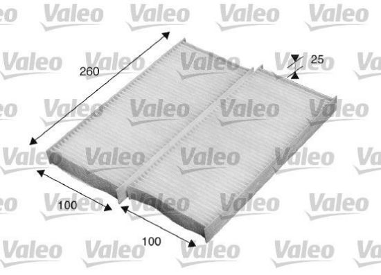 Obrázok Filter vnútorného priestoru VALEO  ESSENTIAL 715520