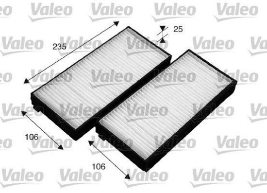 Obrázok Filter vnútorného priestoru VALEO  ESSENTIAL 715523