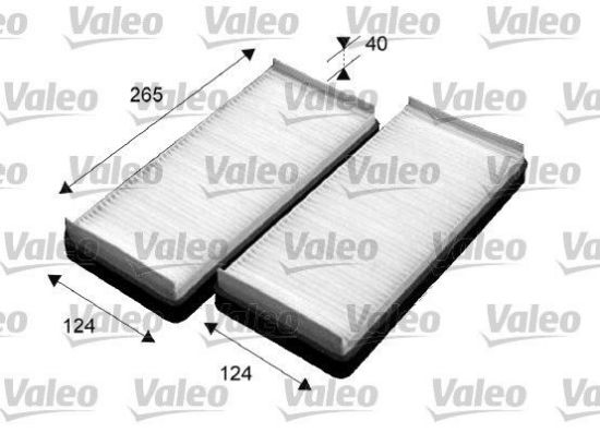 Obrázok Filter vnútorného priestoru VALEO  ESSENTIAL 715531