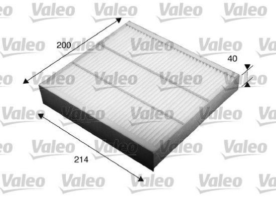 Obrázok Filter vnútorného priestoru VALEO  ESSENTIAL 715532