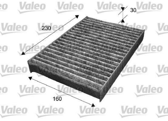 Obrázok Filter vnútorného priestoru VALEO  PROTECT 715538