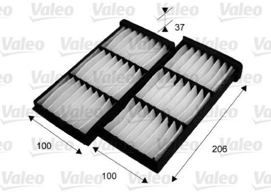 Obrázok Filter vnútorného priestoru VALEO  ESSENTIAL 715545