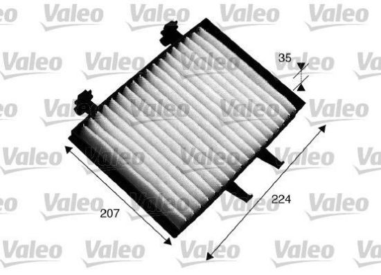 Obrázok Filter vnútorného priestoru VALEO  ESSENTIAL 715547