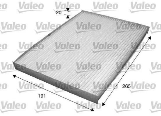 Obrázok Filter vnútorného priestoru VALEO  ESSENTIAL 715559