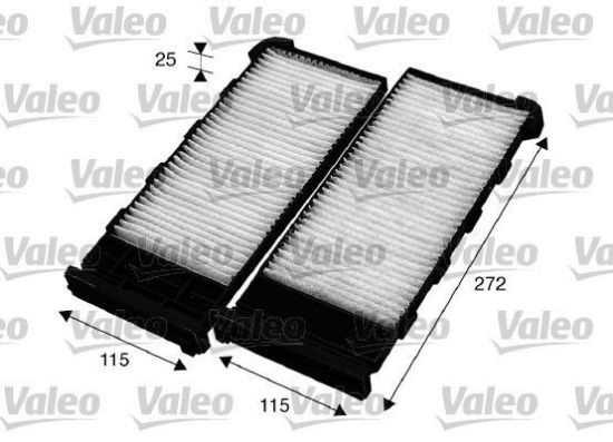 Obrázok Filter vnútorného priestoru VALEO  ESSENTIAL 715561