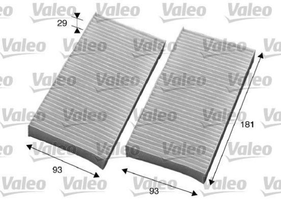 Obrázok Filter vnútorného priestoru VALEO  ESSENTIAL 715594