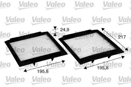 Obrázok Filter vnútorného priestoru VALEO  ESSENTIAL 715598