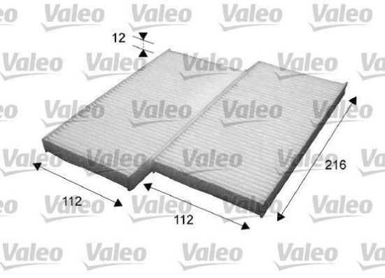 Obrázok Filter vnútorného priestoru VALEO  ESSENTIAL 715639