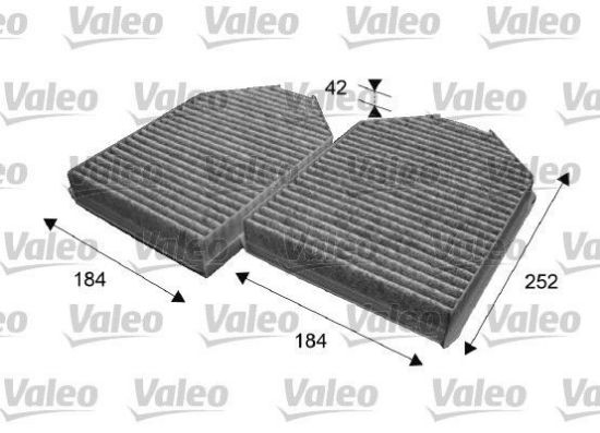 Obrázok Filter vnútorného priestoru VALEO  PROTECT 715640