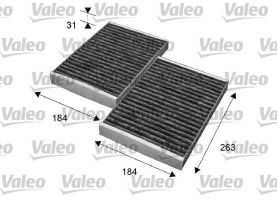 Obrázok Filter vnútorného priestoru VALEO  PROTECT 715643