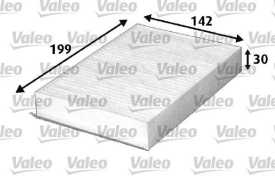 Obrázok Filter vnútorného priestoru VALEO  ESSENTIAL 715644