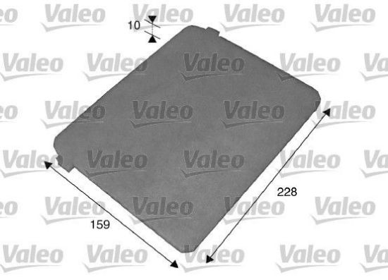 Obrázok Filter vnútorného priestoru VALEO CLIMFILTER COMFORT 716005
