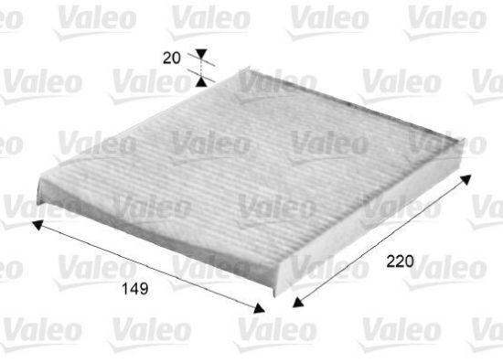 Obrázok Filter vnútorného priestoru VALEO CLIMFILTER COMFORT 716047