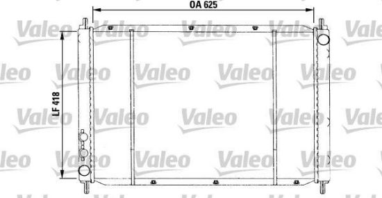 Obrázok Chladič motora VALEO  730591