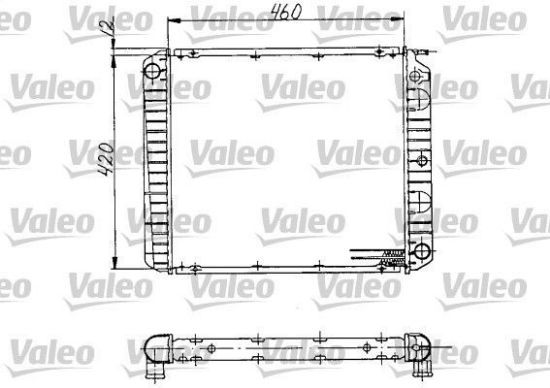 Obrázok Chladič motora VALEO  810970