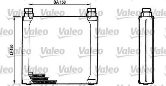 Obrázok Chladič motorového oleja VALEO  816748