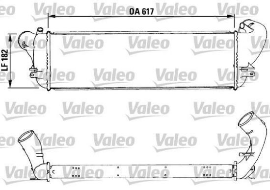 Obrázok Chladič plniaceho vzduchu VALEO  816758