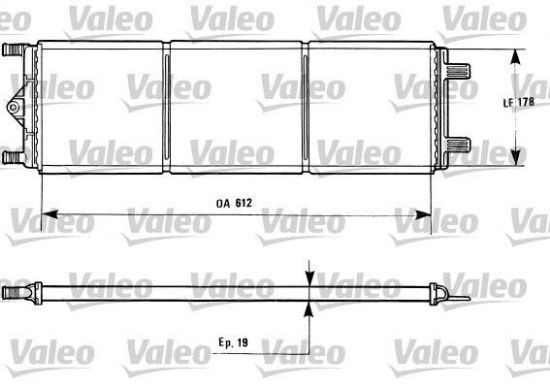 Obrázok Chladič motora VALEO  816868
