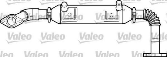 Obrázok Chladič pre recirkuláciu plynov VALEO ORIGINAL PART 817750