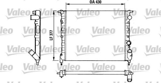 Obrázok Chladič motora VALEO  883875