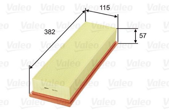 Obrázok Vzduchový filter VALEO  585014