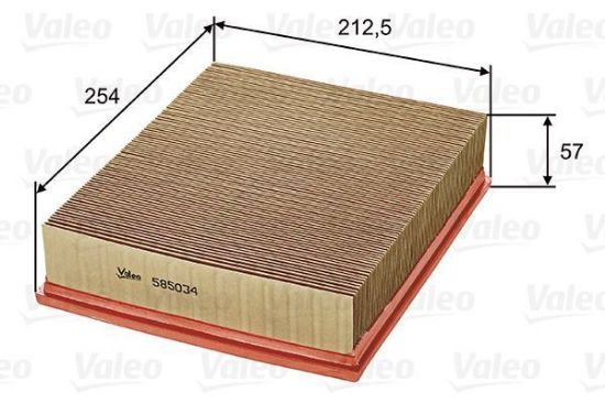 Obrázok Vzduchový filter VALEO  585034